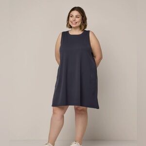 Wool& Wooland Sierra Dress Washed Navy XL